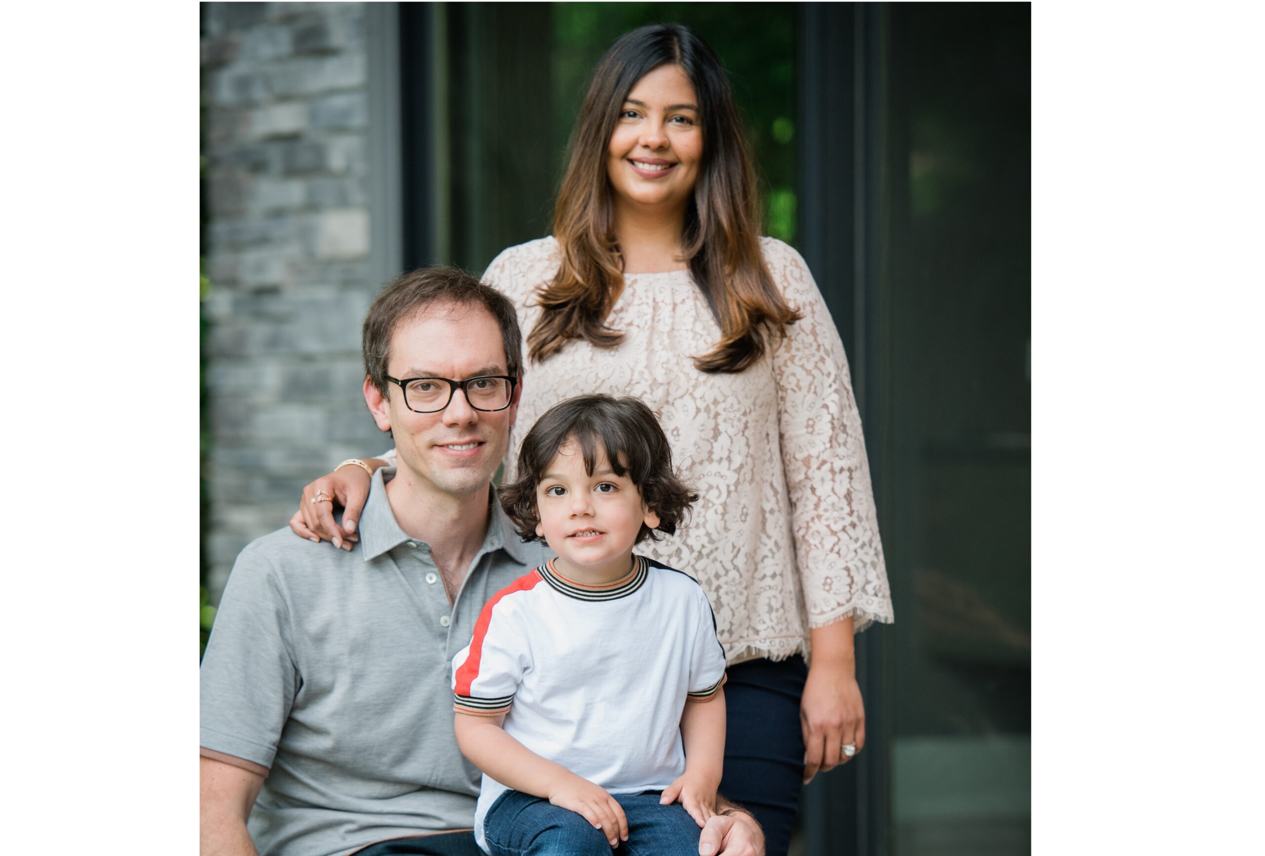 Sabina Vohra Miller and Craig Miller with their son Aavir, joined Anishnawbe Health’s circle of supporters this fall.